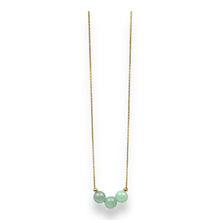 Load image into Gallery viewer, 22388 Ja’dew Aura Spring Green Jade Necklace
