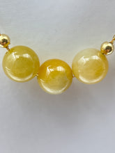 Load image into Gallery viewer, 22389 Ja’dew Aura Citrine Jade Necklace
