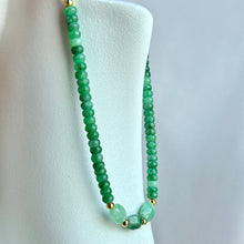 Load image into Gallery viewer, 101188 Emerald Serenity Natural Type A Jade Necklace and Bracelet
