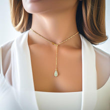 Load image into Gallery viewer, 22388 Ja’dew Aura Spring Green Jade Necklace
