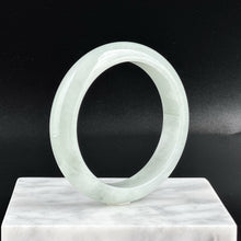 Load image into Gallery viewer, M3657 57.2mm  Light Green Jadeite Bangle
