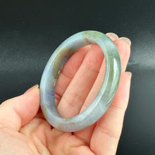 Load image into Gallery viewer, 62153 53.0mm Pastel Purple Oval Jadeite Bangle
