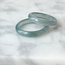 Load image into Gallery viewer, 22488 Highly Translucent Sky Blue Type A Jade Ring
