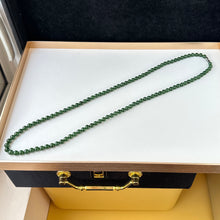 Load image into Gallery viewer, 121183 Nephrite Jade Necklace 6mm 108 beads
