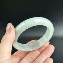 Load image into Gallery viewer, M3657 57.2mm  Light Green Jadeite Bangle
