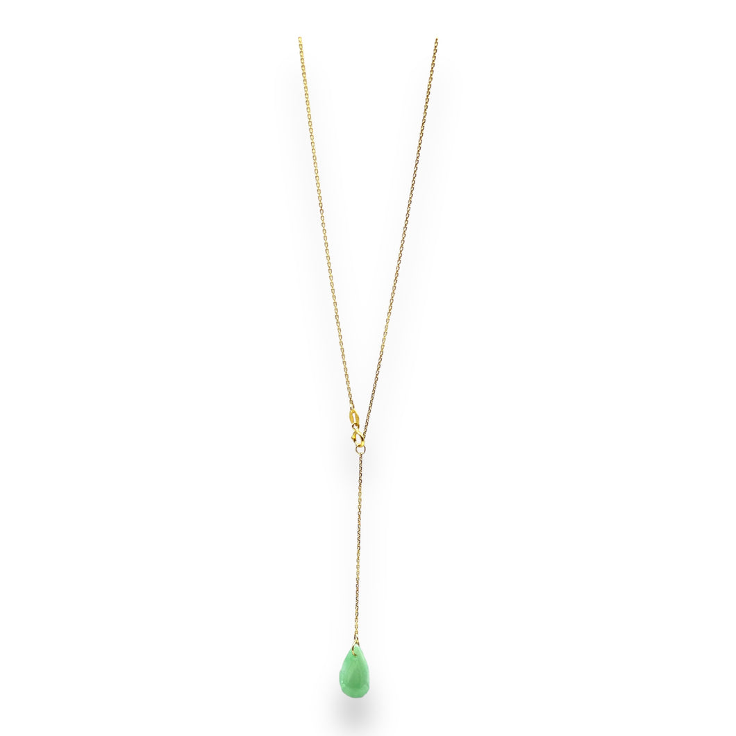 22389 Ja’dew Aura Citrine Jade Necklace