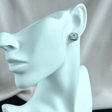 Load image into Gallery viewer, 13193 Highly Translucent Sakura Jadeite Stud Earring
